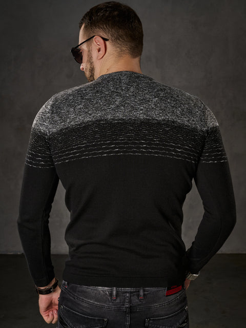 CP200 Double Color Knitwear Men's Sweater