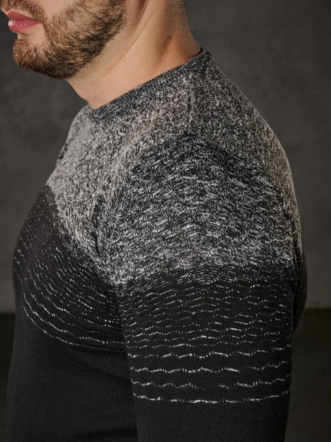 CP200 Double Color Knitwear Men's Sweater