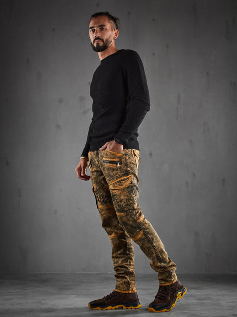 CD780 Biker Style Men's Cargo Pants