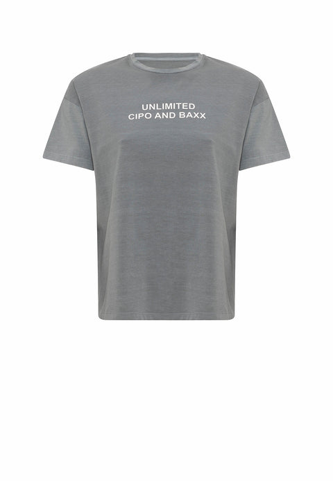 WT390 Women’s T‑Shirt – Relaxed Fit, Logo Print