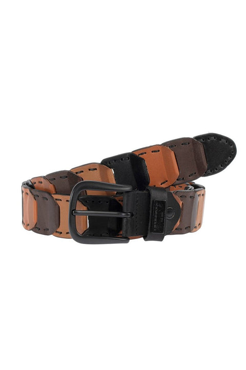CG104 Men's Leather Belt in Fancy Design