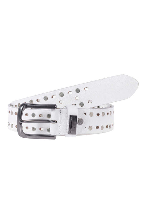 CG180 Metal Leather Belt
