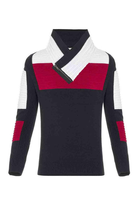 BP108 Shawl Collar Children's Sweater