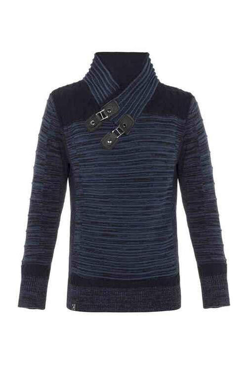 BP111 Shawl Collar Kids Knitwear