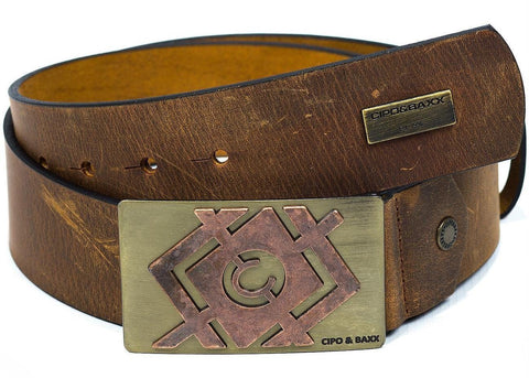 C44856 Men's Leather Belt