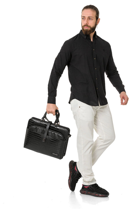 CA143 Briefcase with Shoulder Strap