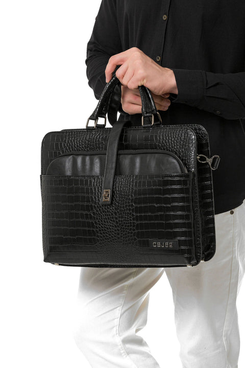 CA143 Briefcase with Shoulder Strap