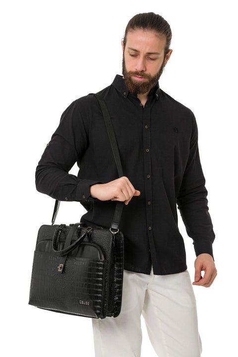 CA143 Briefcase with Shoulder Strap