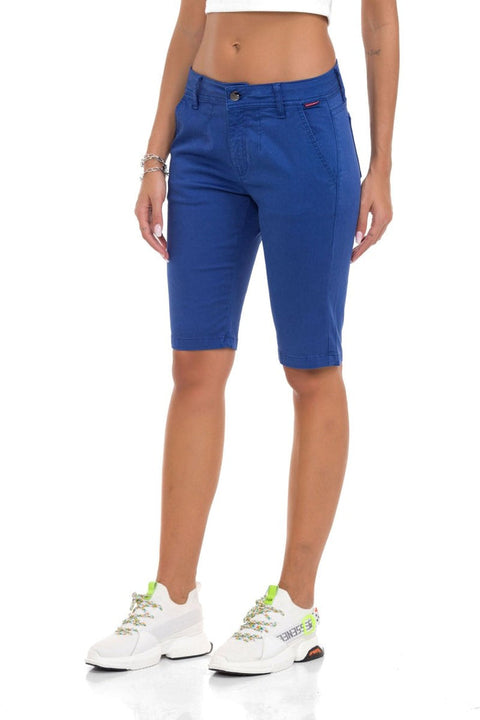 WK186 Modern Cut Women's Capri Shorts