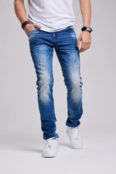 CD319B Light Slim Fit Narrow Leg Men's Jeans