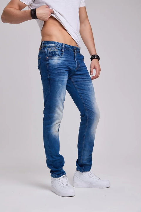CD319B Light Slim Fit Narrow Leg Men's Jeans