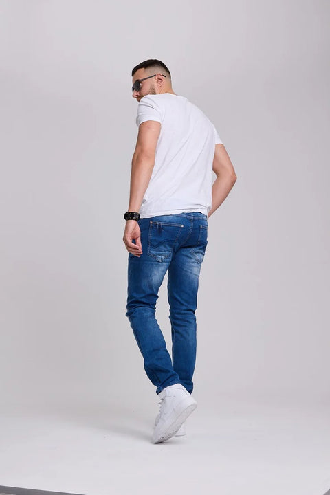 CD319B Light Slim Fit Narrow Leg Men's Jeans