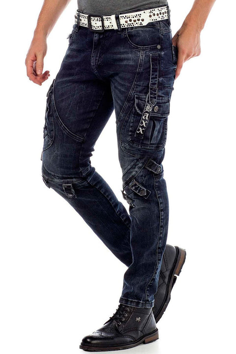 CD440 Rock Star Jeans Biker Men's Cargo Pants