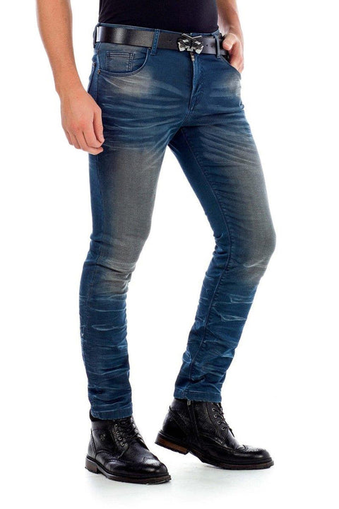 CD492 Slim Fit Low Waist Men's Jeans
