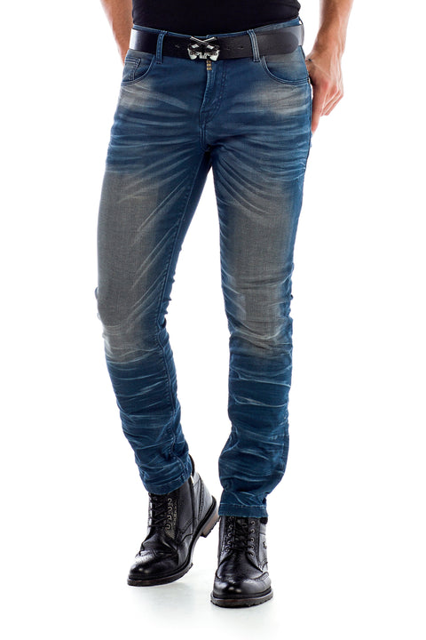 CD492 Slim Fit Low Waist Men's Jeans
