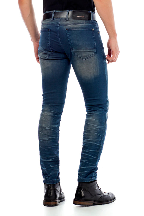 CD492 Slim Fit Low Waist Men's Jeans