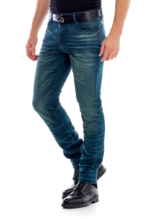 CD492 Slim Fit Low Waist Men's Jeans