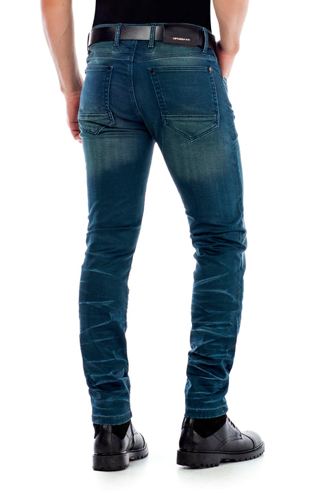 CD492 Slim Fit Low Waist Men's Jeans