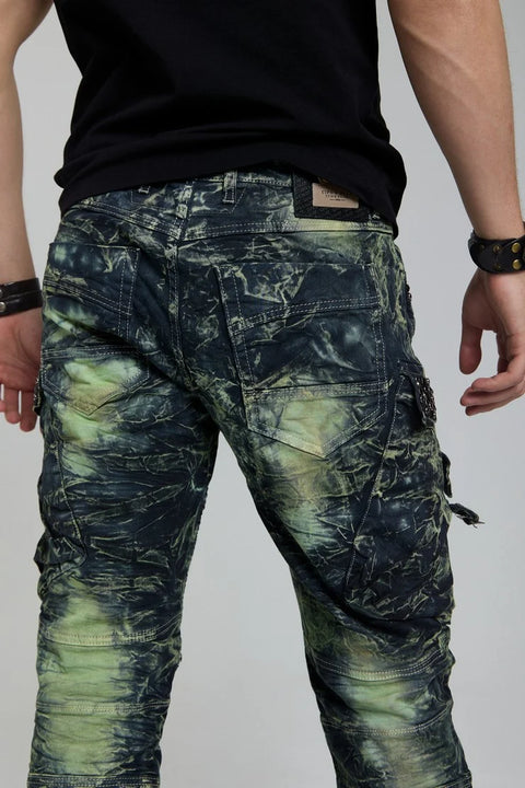 CD494 Rock Star Style Biker Men's Trousers