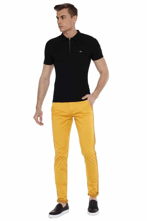 CD511 Pattern Striped Casual Men's Jeans