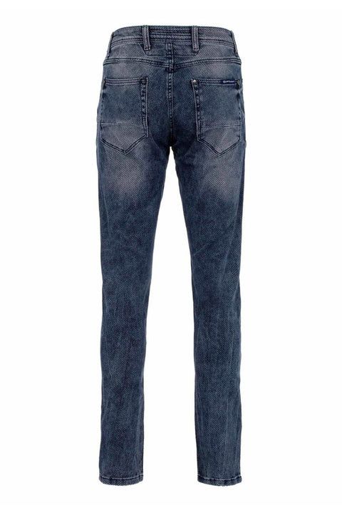 CD543 Thin Patterned Light Men's Jean Trousers