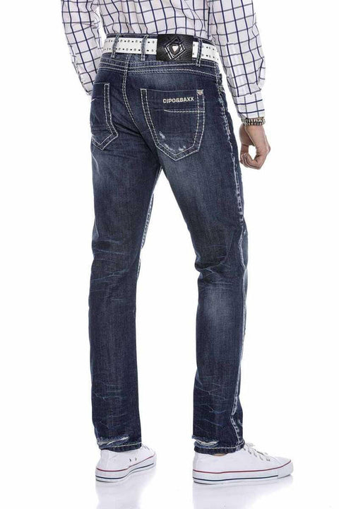 CD606 Comfortable Cut Men's Jean Trousers