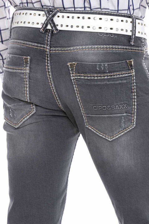 CD668 Regular Fit Men's Jean Trousers