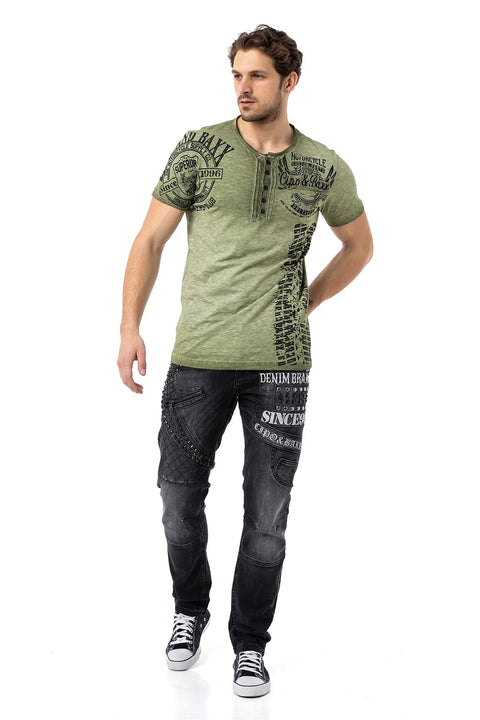 CD696 Street Style Men's Jean Trousers