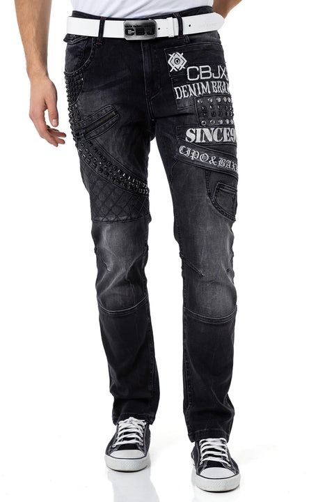 CD696 Street Style Men's Jean Trousers