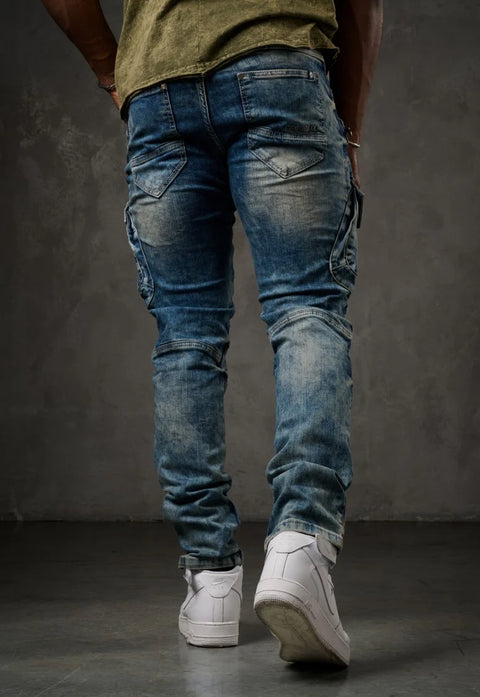 CD780 Biker Style Men's Cargo Pants