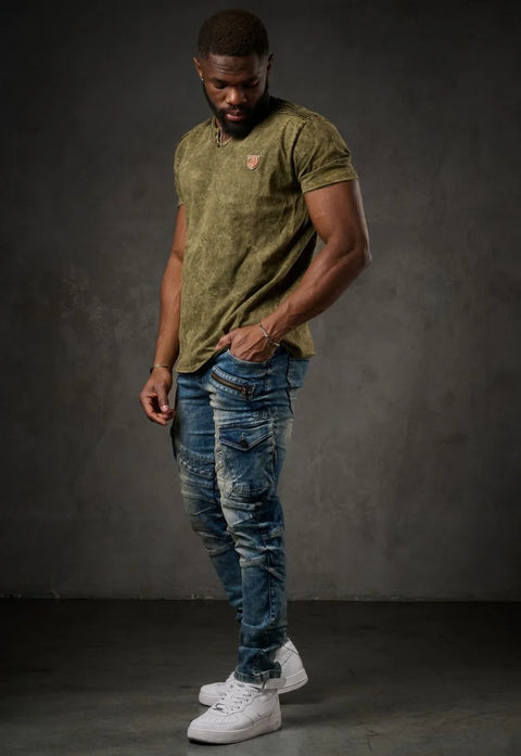 CD780 Biker Style Men's Cargo Pants