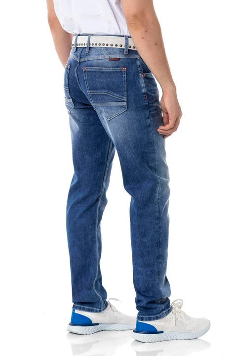 CD796 Basic Regular Fit Men's Jean Trousers
