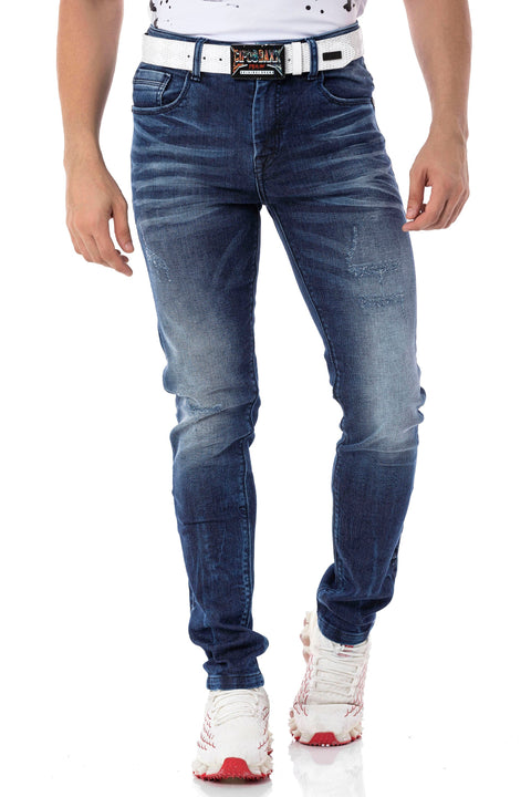 CD806 Basic Men's Jean Trousers