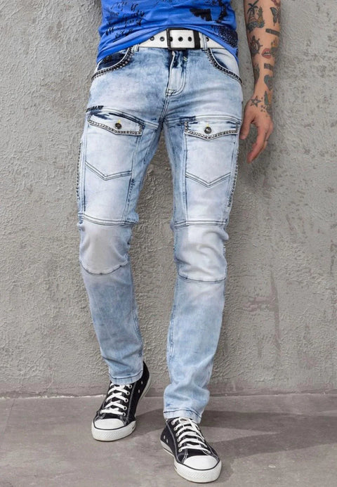 CD810 Modern Fit Men's Trousers with Pockets
