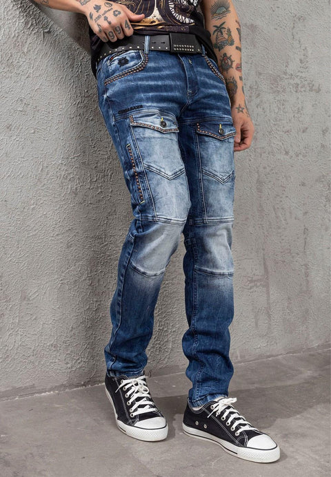 CD810 Modern Fit Men's Trousers with Pockets