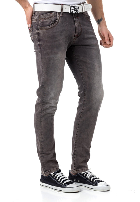 CD811 Velvet Look Corded Men's Trousers