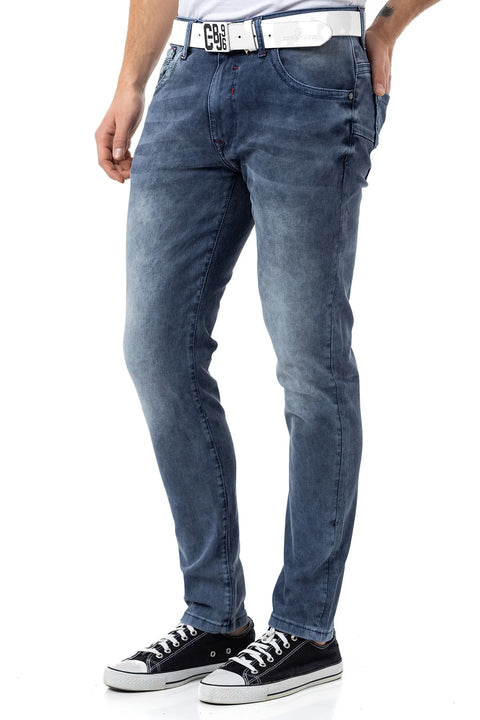 CD811 Velvet Look Corded Men's Trousers
