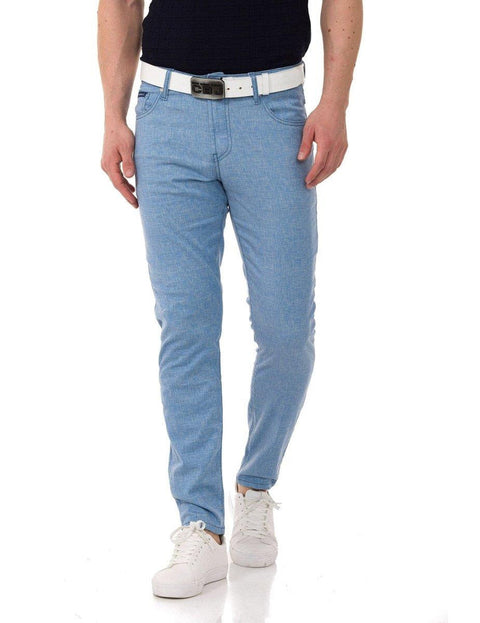 CD840 Linen Slim Fit Men's Trousers