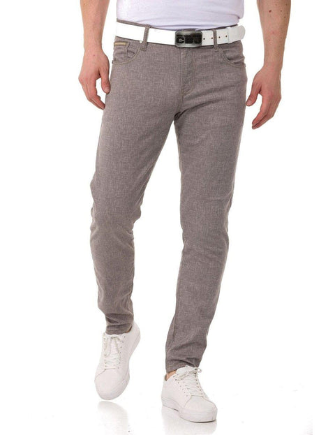 CD840 Linen Slim Fit Men's Trousers