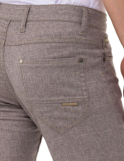 CD840 Linen Slim Fit Men's Trousers