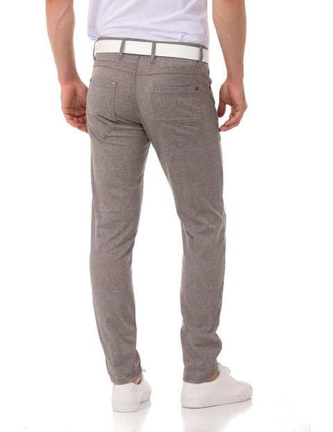 CD840 Linen Slim Fit Men's Trousers