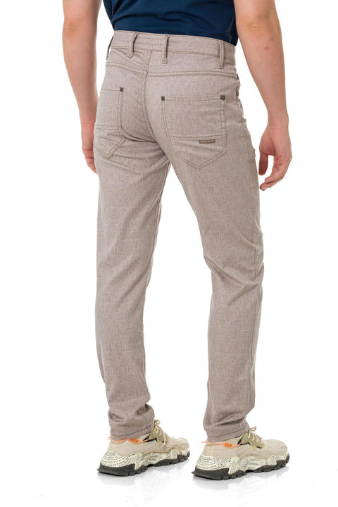 CD840 Linen Slim Fit Men's Trousers