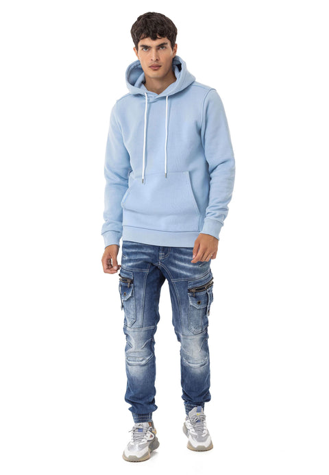 CD845 Comfortable Cut Men's Jean Trousers