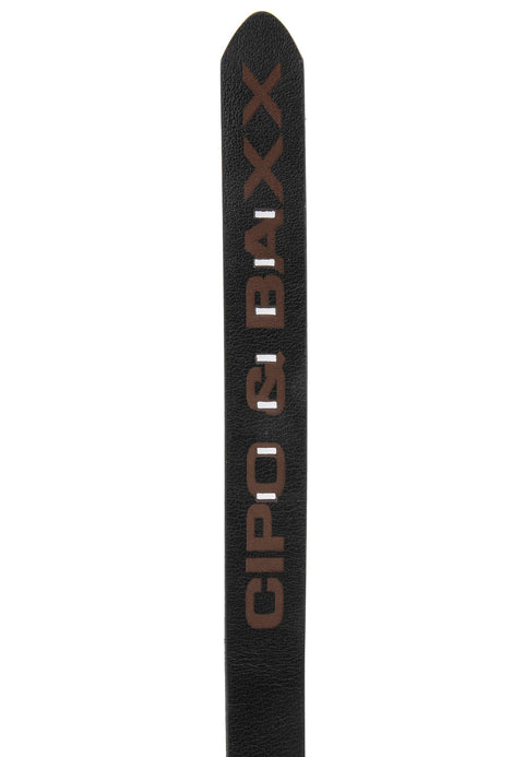CG110 Motif Leather Men's Belt