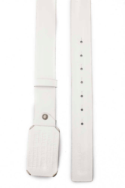 CG154 Men's Leather Belt with Big Buckle