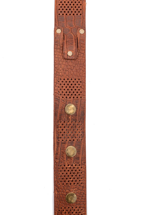 CG158 Riveted Men's Leather Belt