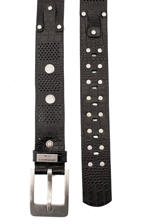 CG158 Riveted Men's Leather Belt