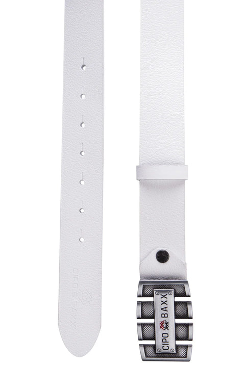 CG160 Men's Leather Belt with Logo