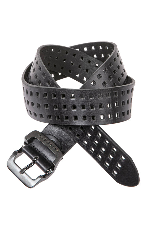 CG168 Men's Belt with Metal Buckle Hole