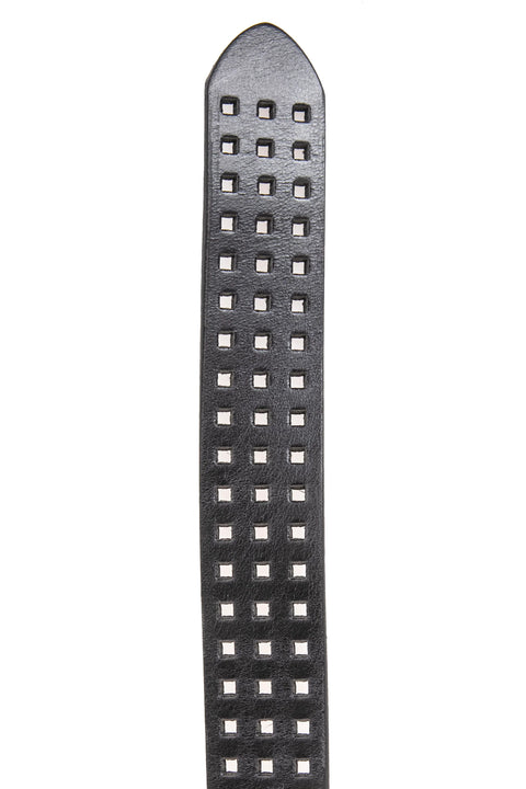 CG168 Men's Belt with Metal Buckle Hole